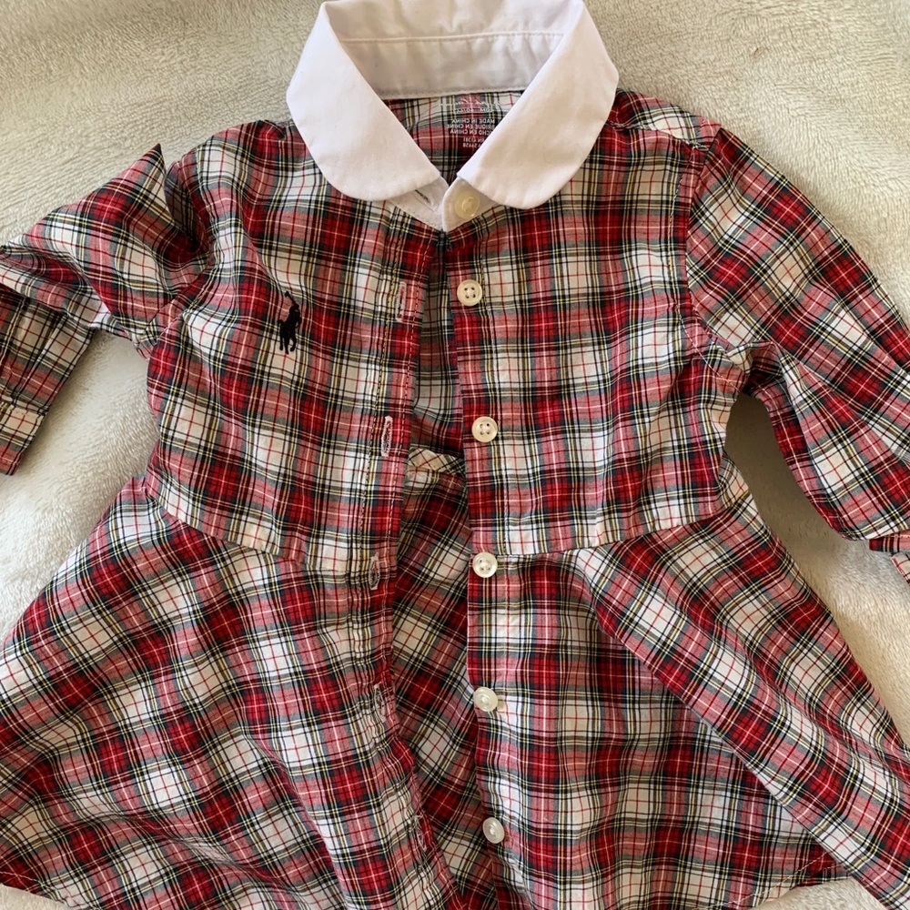 Ralph Lauren shirt dress 0-3